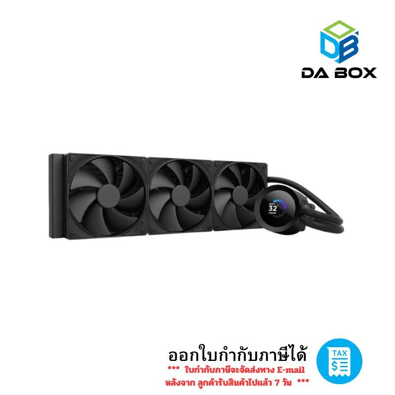 NZXT AIO LIQUID COOLING KRAKEN PLUS 360 BLACK : RL-KN360-B2