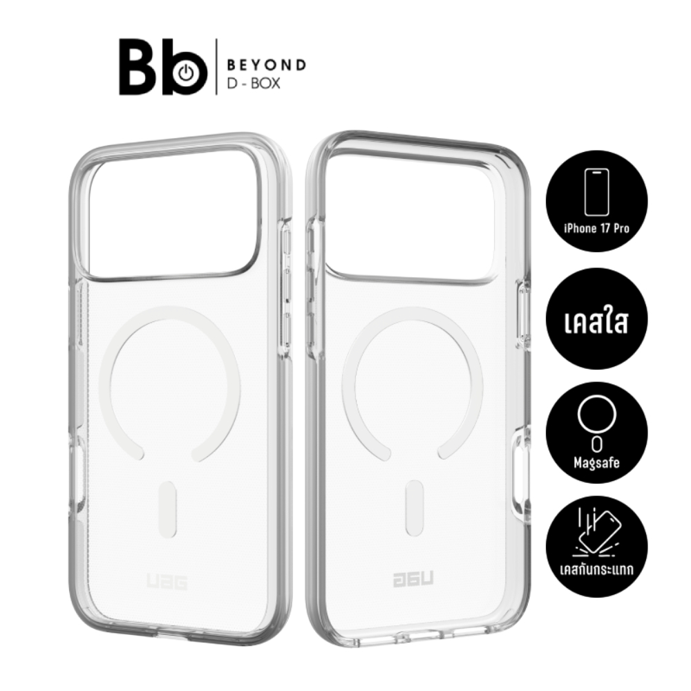เคส UAG iPhone 17 Pro Scout Clear MagSafe Ice/White by BB Beyond D-Box