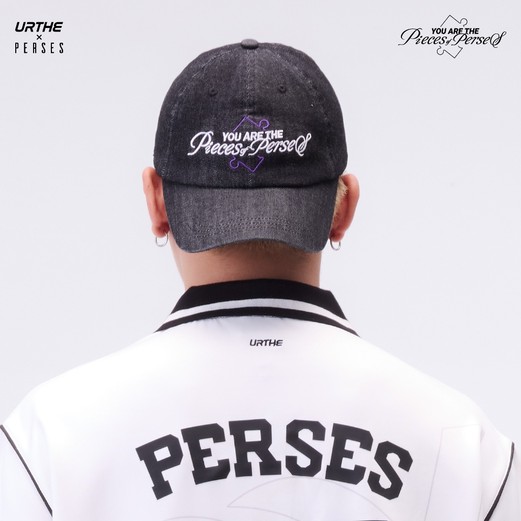 URTHE x PERSES - หมวกแก๊ป ทรงเบสบอล รุ่น PIECES OF PERSES CAP