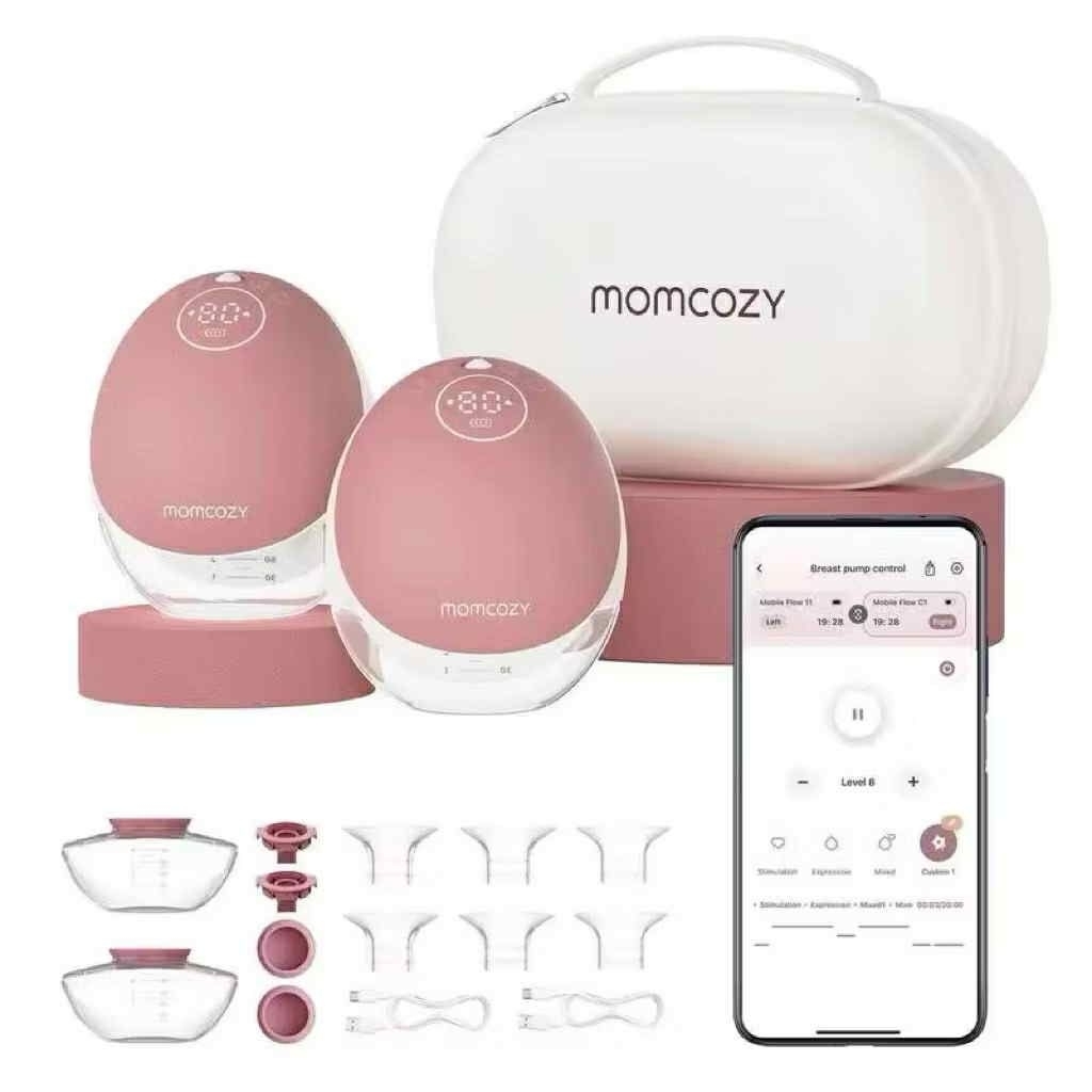 เครื่องปั้มนมไร้สาย momcozy M9 รุ่นท๊อปสุดของmomcozy