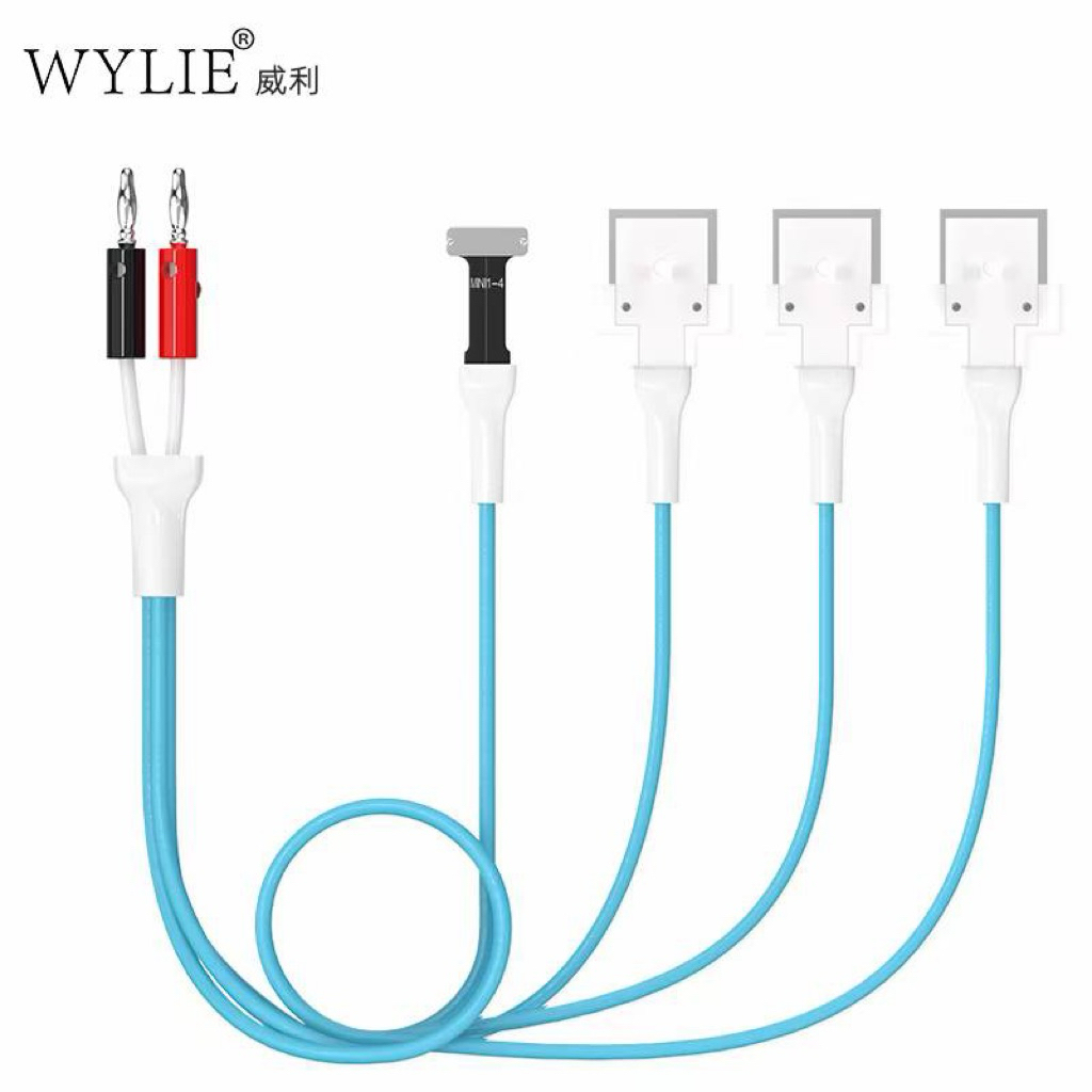 Wylie WL-648 สายเคเบิลทดสอบพาวเวอร์ซัพพลาย แบตเตอรี่ สําหรับ iPad mini Air iPad Pro 9.7 10.5 12.9