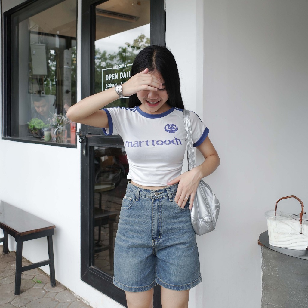 กางเกงยีนส์ขาสั้น รุ่น Shuwy Jeans