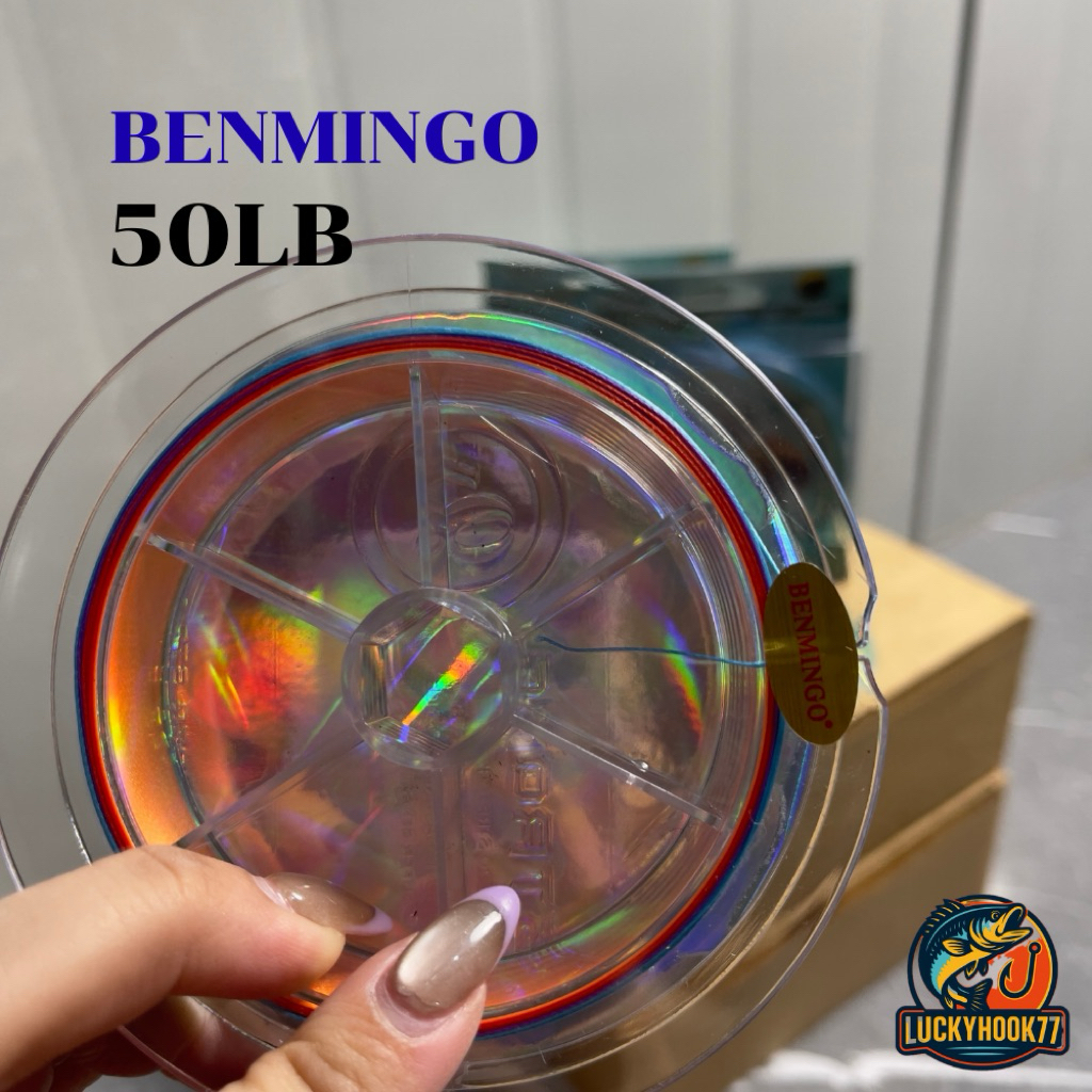 สายพีอี PE Benmingo STRONG X9 100M สีรุ้ง มัลติคัลเลอร - รูปที่ 7