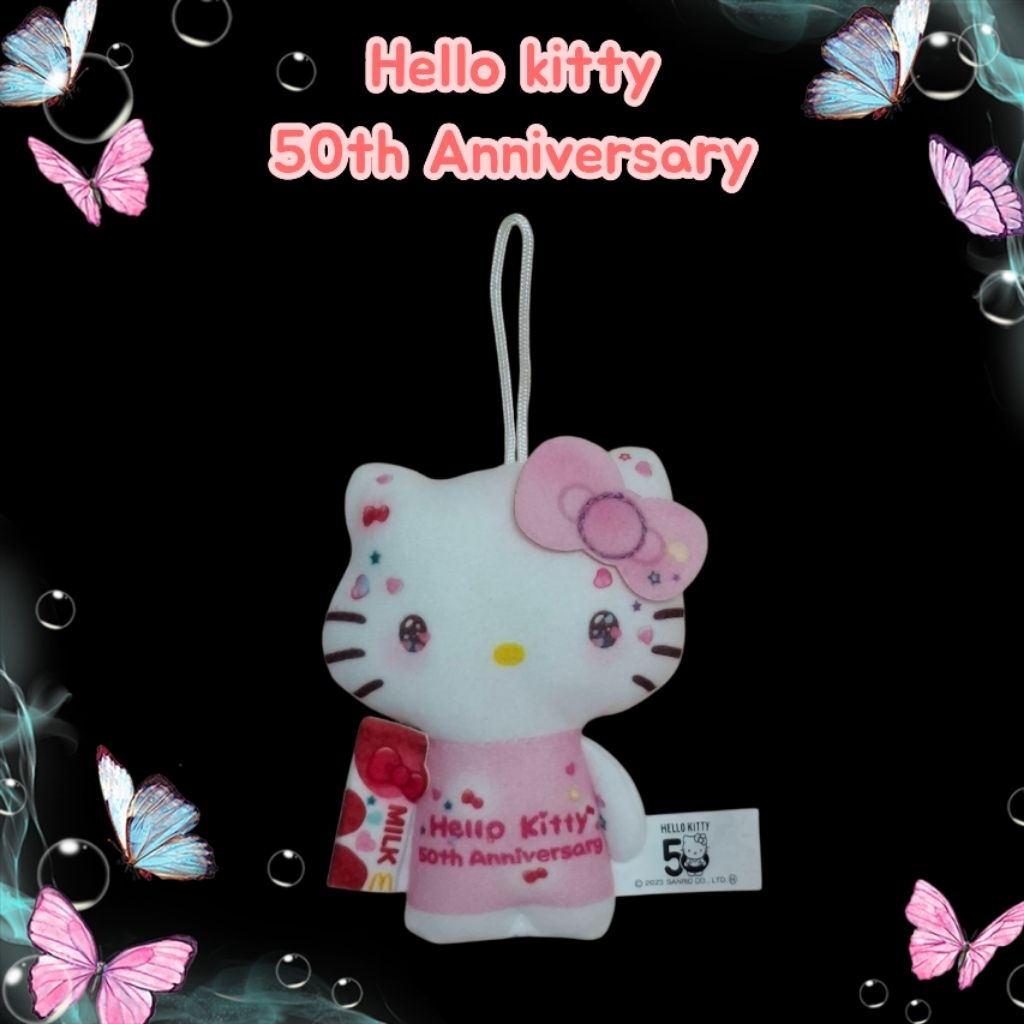 🍒🍒พวงกุญแจ Hello Kitty 50th Anniversary🍒🍒