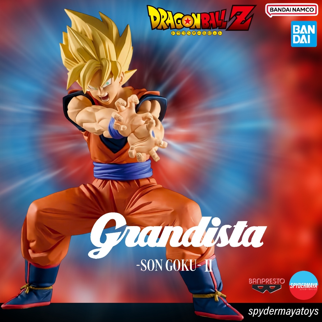 [พร้อมส่ง] ฟิกเกอร์ SON GOKU II Grandista - Dragonball Z - Banpresto