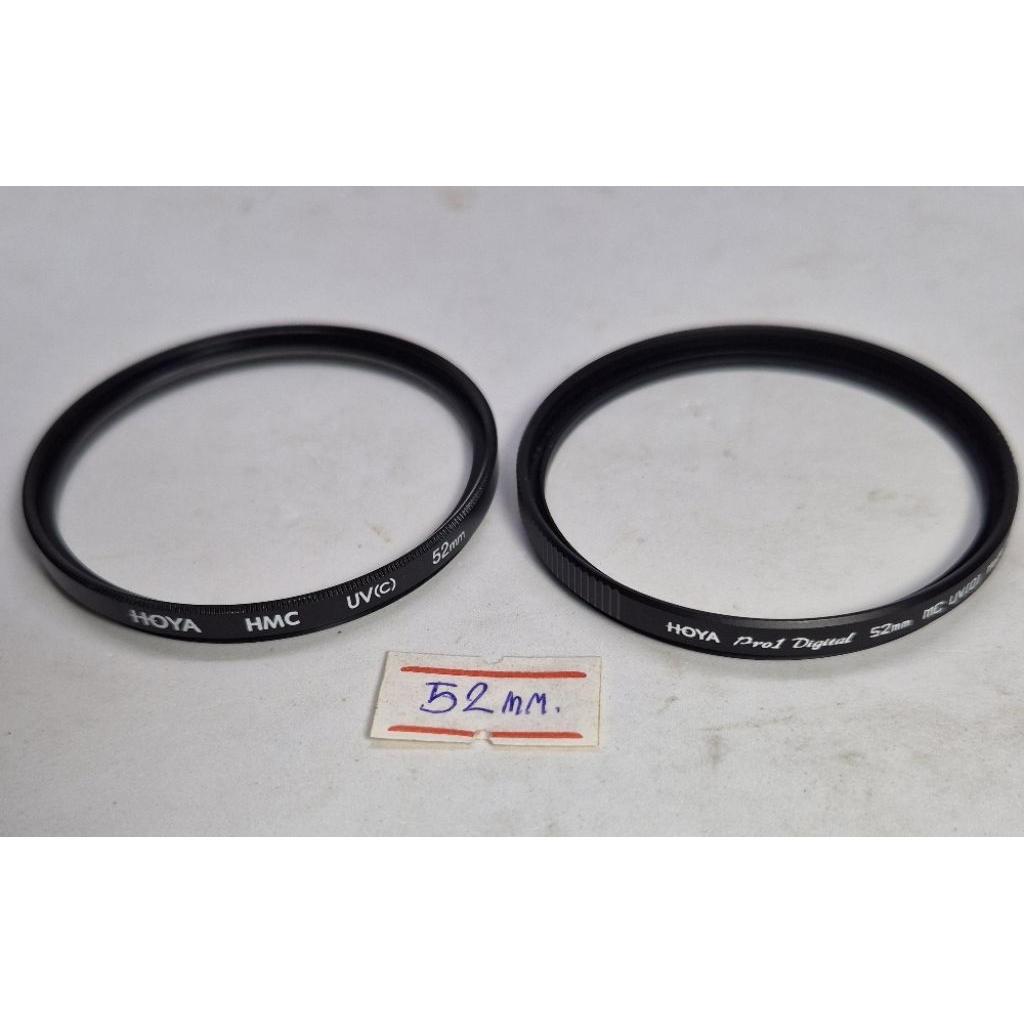 (A118)ฟิลเตอร์ ยี่ห้อ HOYA UV (52 m.m.) แท้มือสอง