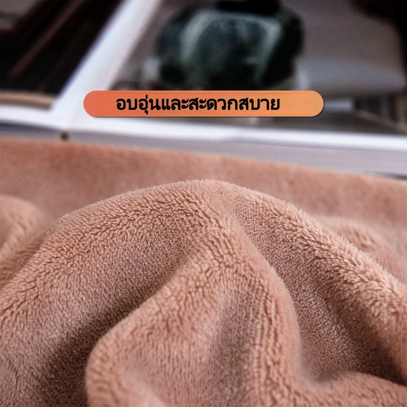พร้อมส่ง สีทึบ ผ้าปูที่นอน ผ้าปูที่นอนกํามะหยี่นม กันลื่น ติดแน่นเรียบร้อย ซักง่ายและทนทาน 5ฟุต 6ฟุต ราคา ถูกที่สุด ดีลบีเคเค แกลเลอรีภาพที่ 9