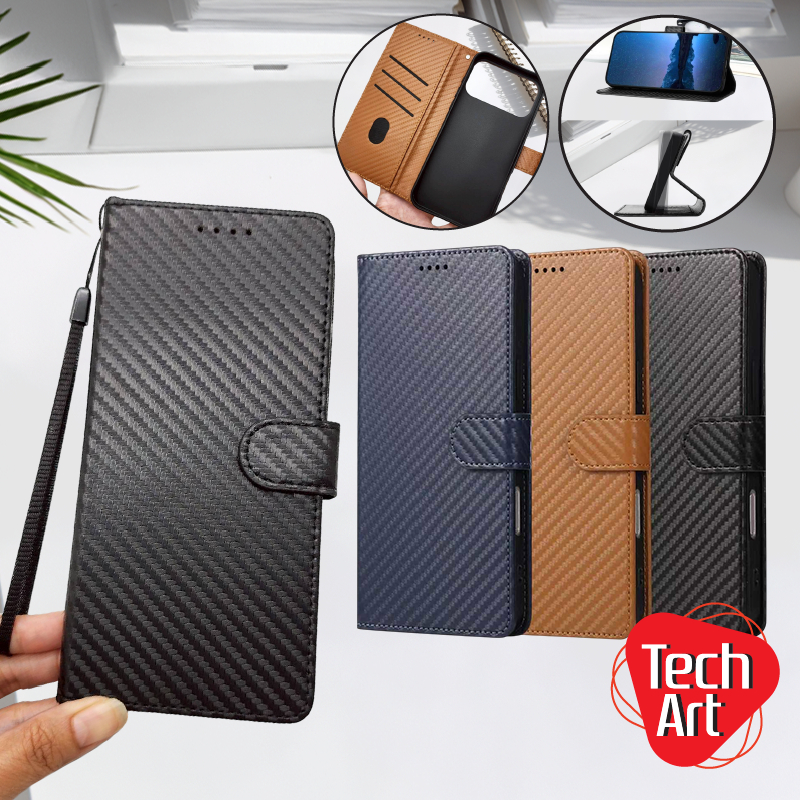 เคสหนังฝาพับ IP 17 17Pro 17Air 17ProMax 16 16Pro 16Plus 16ProMax 16E/SE4  ลายเค๊ปล่า ตั้งมือถือแนวนอ