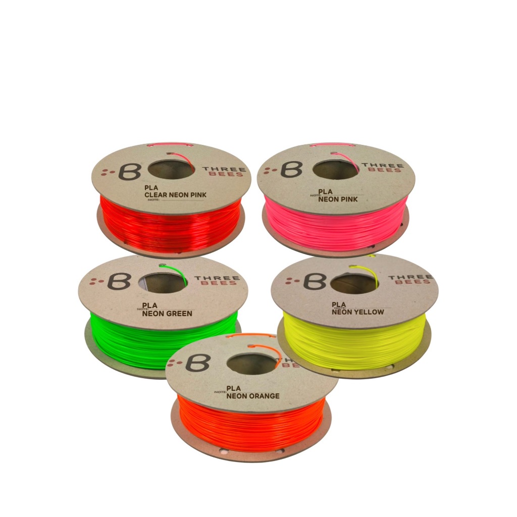 Threebees PLA Premium เส้น 3D Filament  Neon Color ขนาด 1.75 มม.