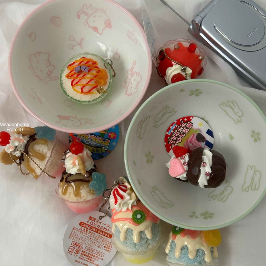 Decoden Dessert Keychains, พวงกุญแจขนมหวานญี่ปุ่น