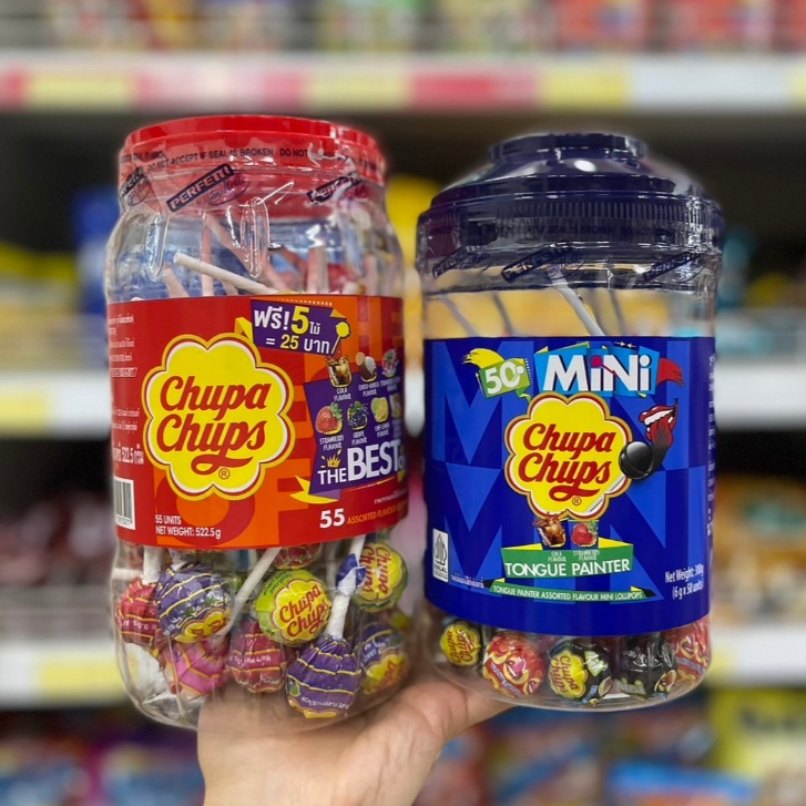 Chupa Chups อมยิ้ม จูปาจุ๊ปส์ 50 ไม้ (เลือกรสได้) รูปที่ 2