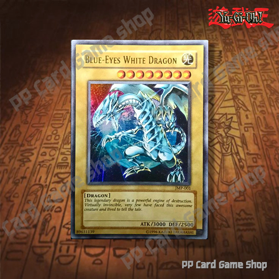 Blue-Eyes White Dragon (Shonen Jump Promo) [JMP-001] (Ultra Rare) 89631139 การ์ดยูกิ Yugioh ! ลิขสิท