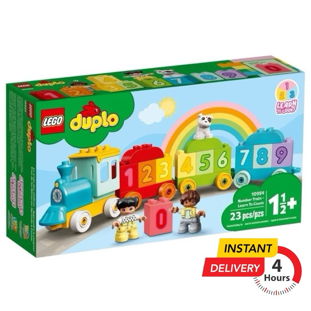 (พร้อมส่งด่วนภายในวัน) LEGO DUPLO 10954 Number Train - Learn To Count เลโก้ของใหม่ ของแท้ 100%