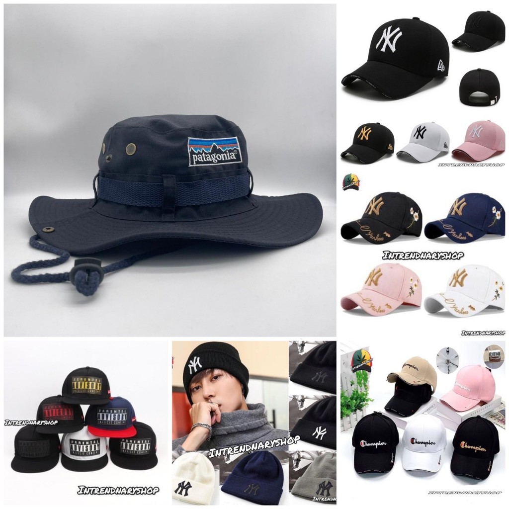 SALE หมวกลดราคา ใบละ 85 หมวกแก๊ป ไหมพรม บักเก็ต Bucket Cap Hat