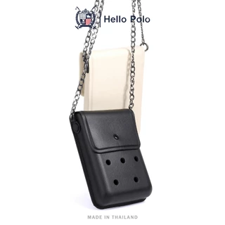 Hello Polo crossbody bag กระเป๋าใส่โทรศัพท์ สายกระเป๋า แฟชั่น ดีไซน์เรียบง่าย น้ำหนักเบา ต้องมีสำหรับการออกนอกบ้านBH2008