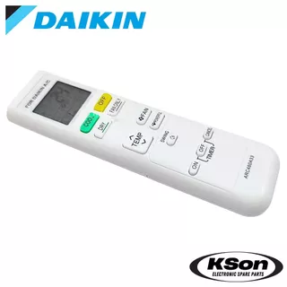 รีโมทแอร์ ไดกิ้น อะไหล่แอร์ Daikin Air Conditioner Remote Control รุ่น ARC480A33