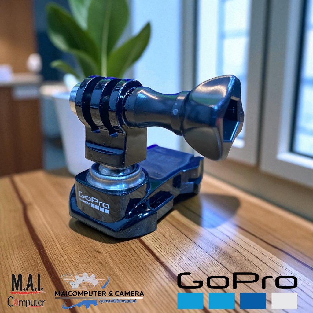 360° + SWIVEL MOUNT BUCKLE ตัวหมุนได้ 360 องศา หัวบอลแน่นของโกโปรแท้