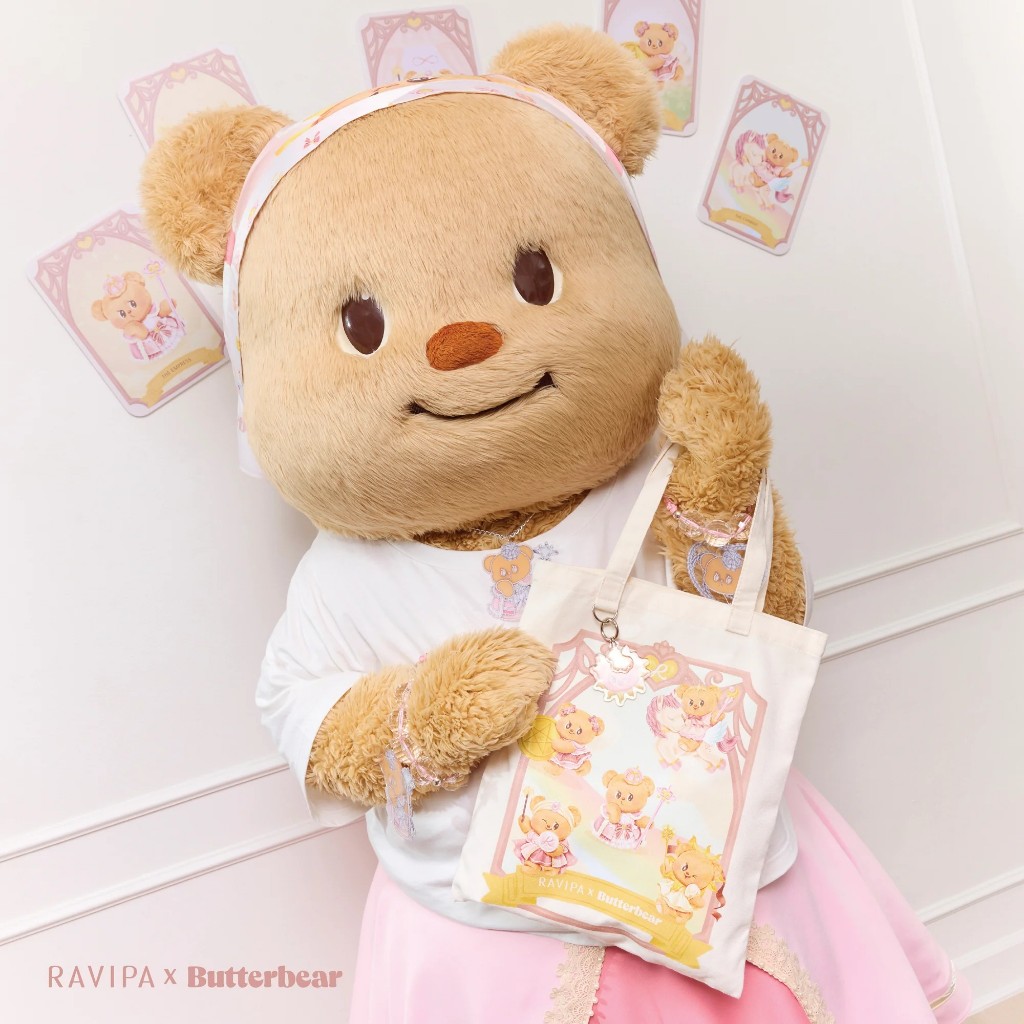 พร้อมส่ง🔮🪄✨RAVIPA x Butterbear - Buttertarot Tote Bag
