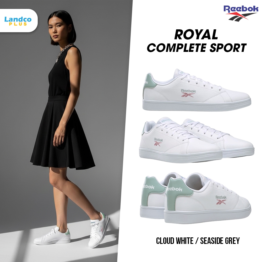 Reebok รีบ็อก รองเท้าผ้าใบ รองเท้าลำลอง สำหรับผู้หญิง W Royal Complete Sport GX6861 (1790)