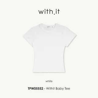 Withit signature baby tee เสื้อยืดเบบี้ - TPW05552