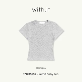 Withit signature baby tee เสื้อยืดเบบี้ - TPW05552
