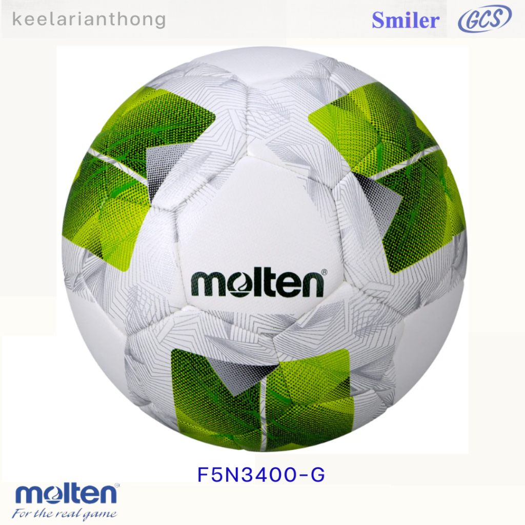 molten F5N3400 ฟุตบอล Hybrid หนัง PU size 5