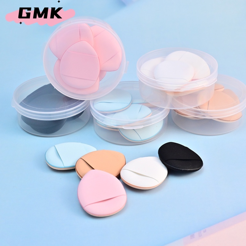(1กล่อง5ชิ้น) พัฟคุชชั้น cushion puff พัฟรองพื้น ฟองน้ำแต่งหน้า ขนาด mini สำหรับสวมนิ้ว พัฟจิ๋ว เหมาะสำหรับมือใหม่G3104