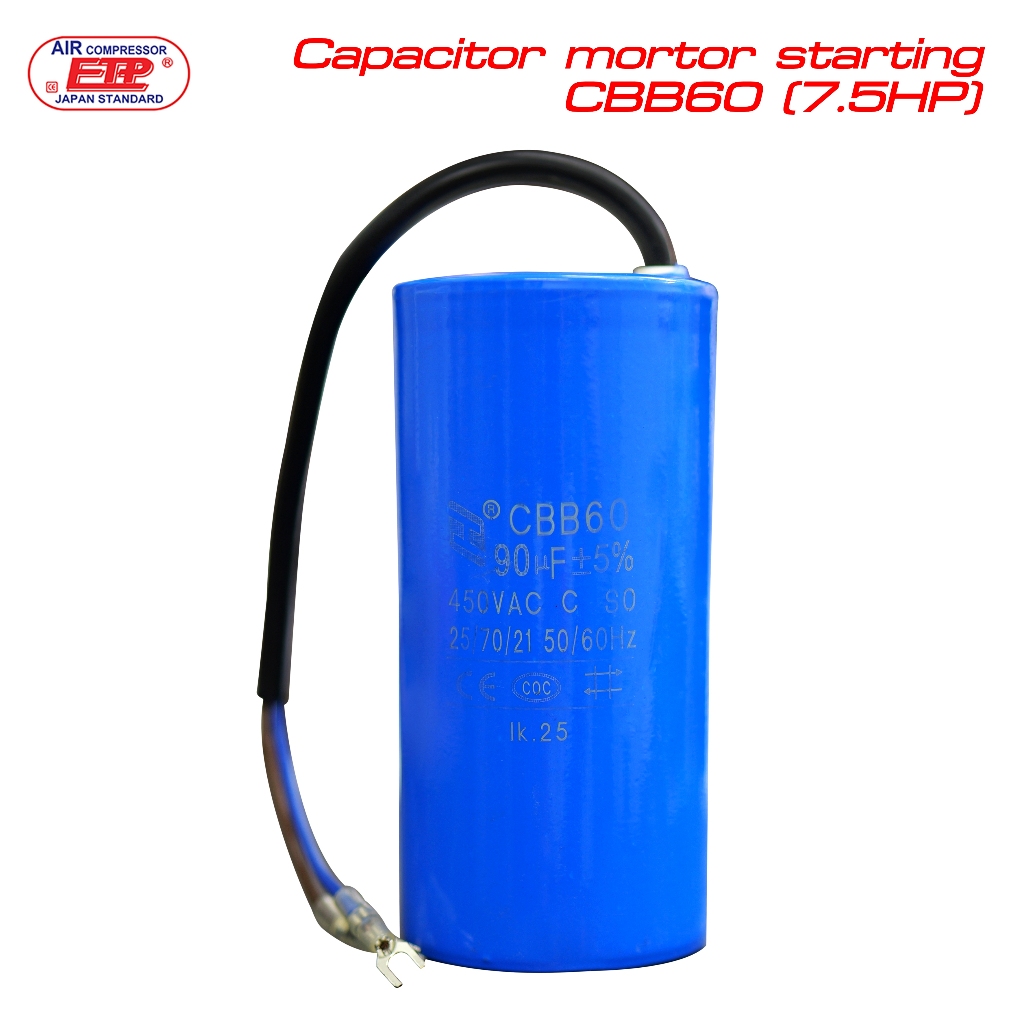 Capacitor CBB60 90uF (7.5HP)