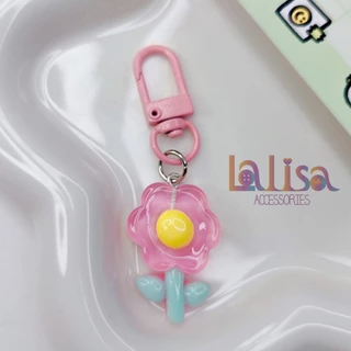 พวงกุญแจดอกเดซี่ สงาผ่าเผยดั้งโมอาน่า alloy key pandent YSH3229-2