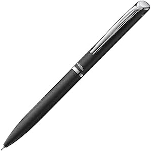 Pentel Ballpoint Pen Gel Ink Energel Philography 0.5mm Black Barrel BLN2005A Black Direct in Japan