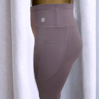 【Rlegging】กางเกงเลกกิ้งออกกำลังกายไซส์ขนาดใหญ่มีกระเป๋ายืดหยุ่นดีใส่เล่นกีฬาวิ่งโยคะเอวสูงกระชับ