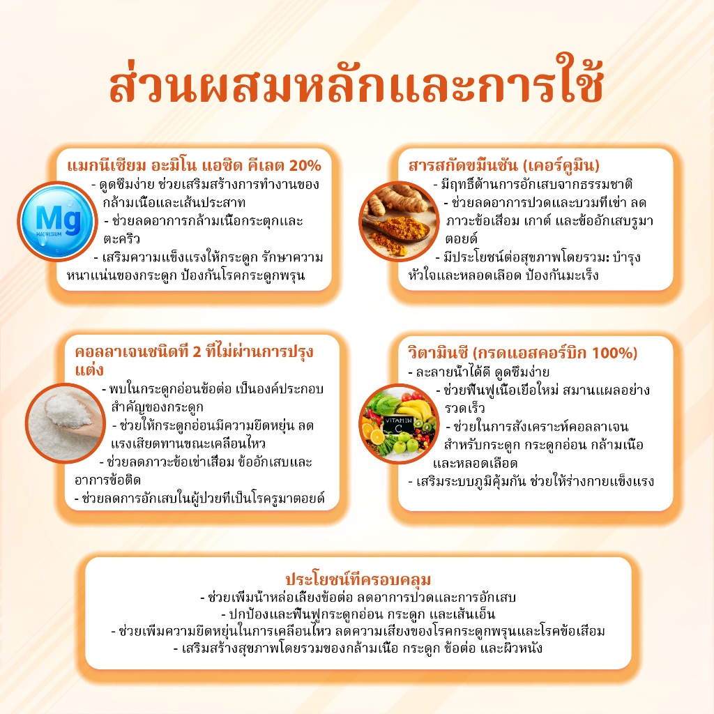 COMBO 2 Flexvits เป็นผลิตภัณฑ์เสริมอาหารเพื่อดูแลสุขภาพกระดูกและข้อ ช่วยฟื้นฟูปัญหาที่เกี่ยวกับกระดูกและข้อ - รูปที่ 3