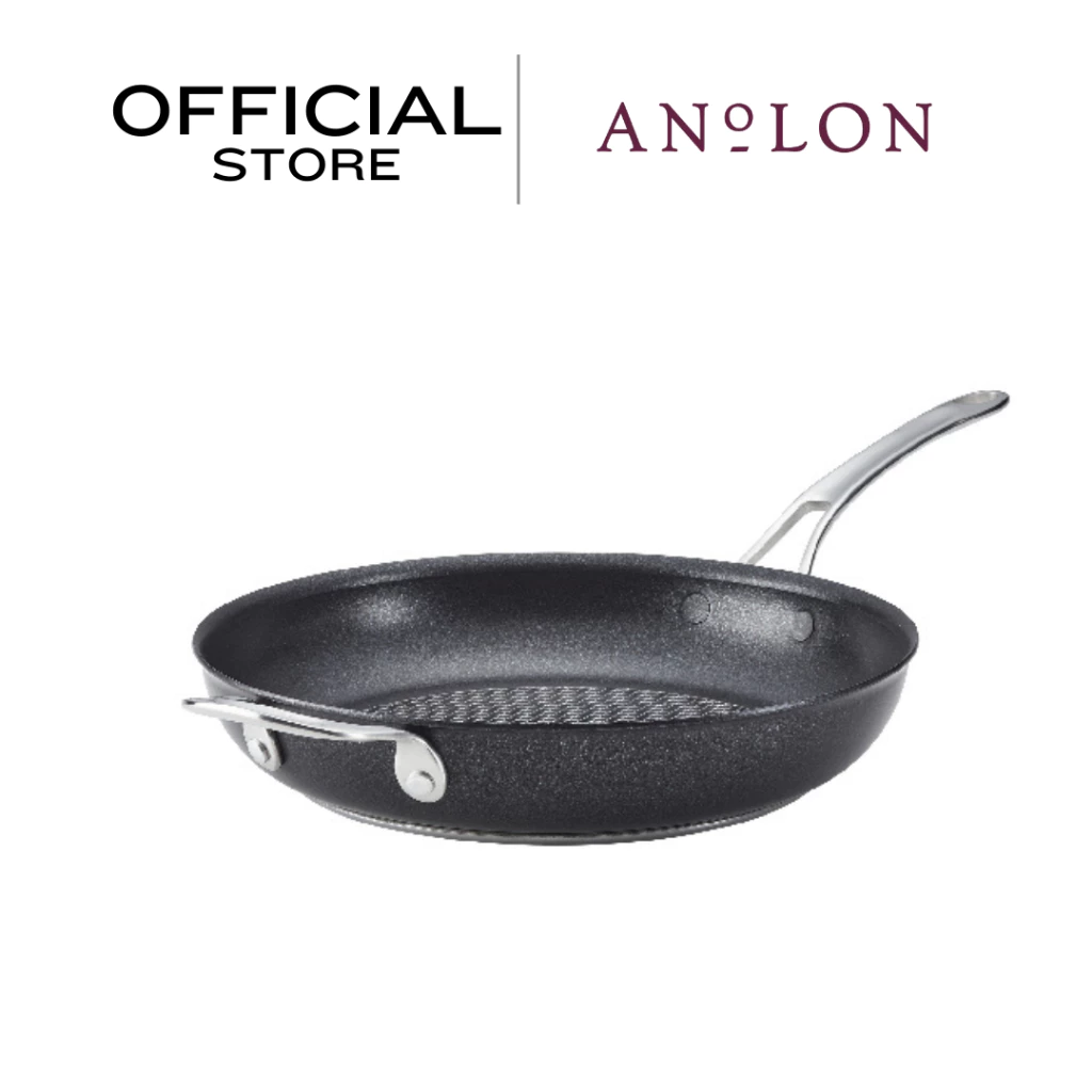 ANOLON X กระทะทอดอลูมิเนียม มีหูจับ ขนาด 30 ซม. Frying Pan(14384-T)