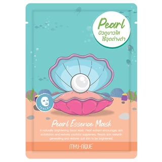 MYU-NIQUE - Pearl Essence Mask (25g.) มิว-นิค เพิร์ล เอสเซ้นส์ มาสก์