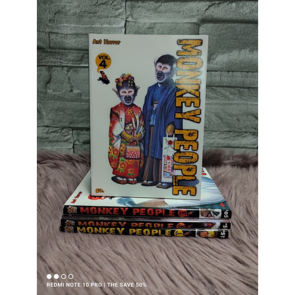 🩵🐇หนังสือการ์ตูน🩵🐇 MONKEY PEOPLE 1-4 เล่ม AA9814