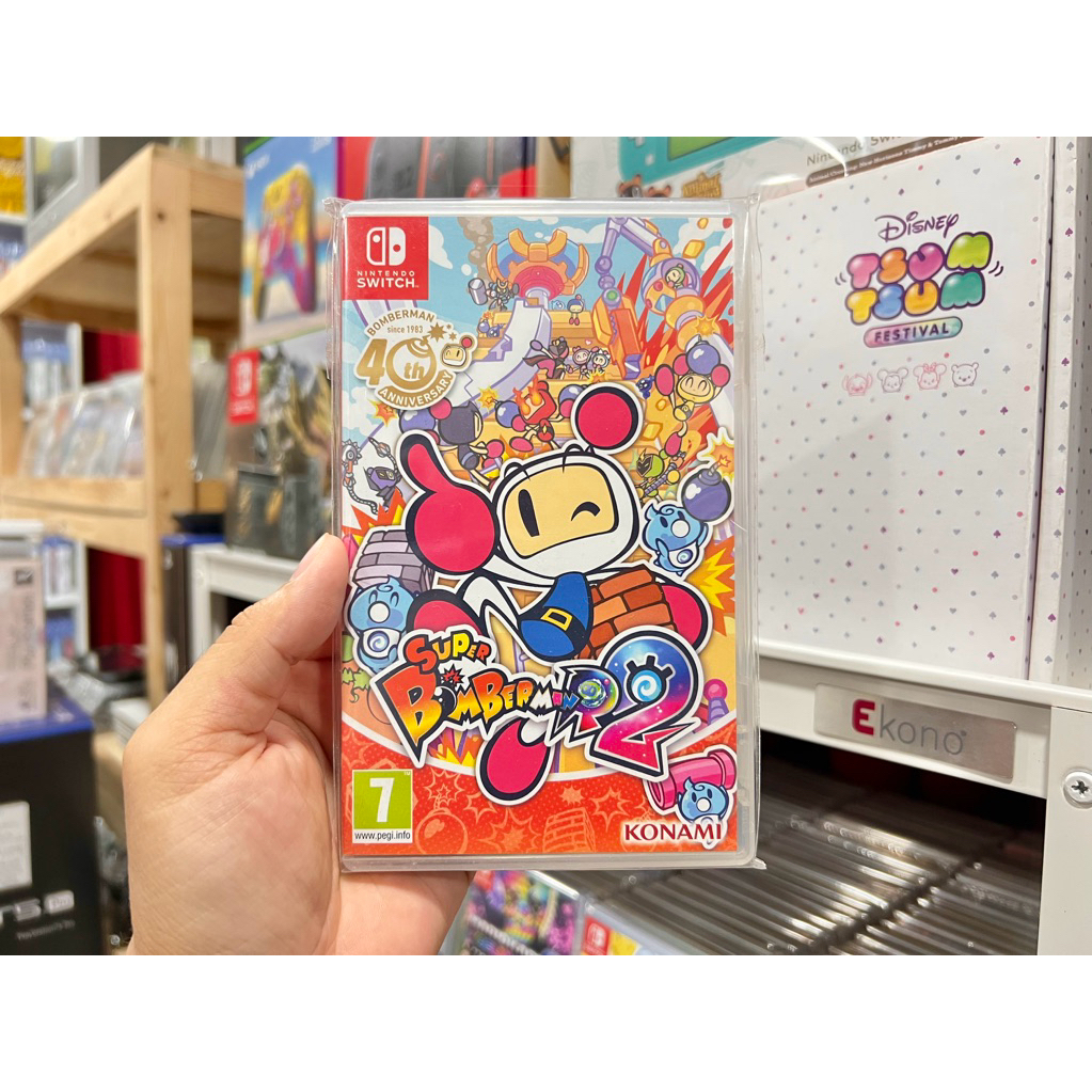Super Bomberman R 2 Nintendo Switch มือ 2 คนเล่นเยอะมากๆ
