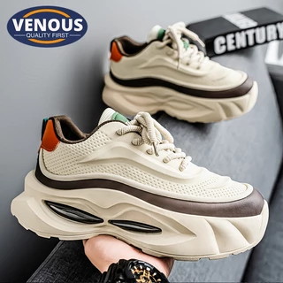 【Venous】2025 รองเท้าเกาหลีสำหรับผู้ชายขาย รองเท้ากีฬาสบายๆ รองเท้าผู้ชาย รองเท้ากีฬายางสำหรับผู้ชาย ต้นฉบับ