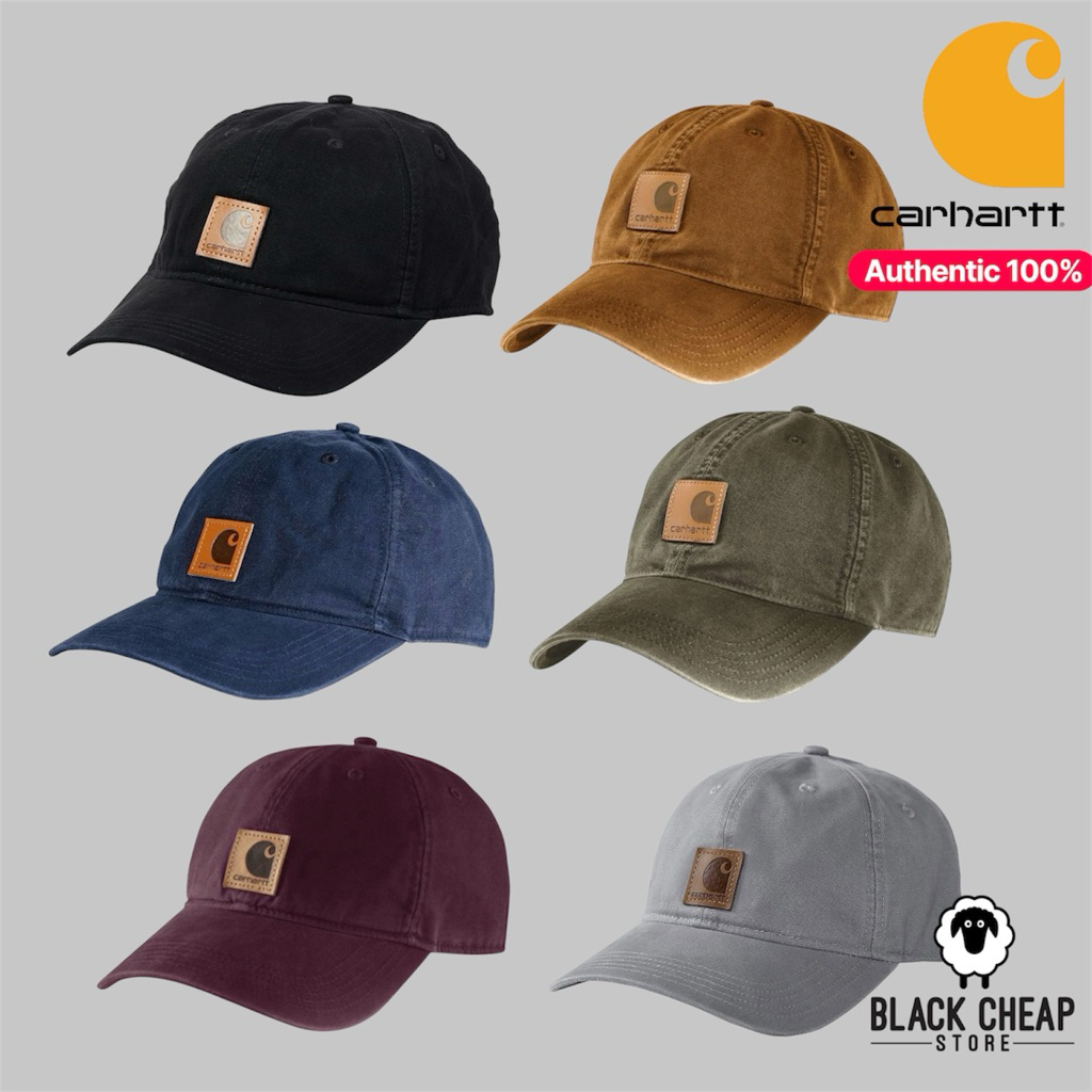 พร้อมส่ง (ของแท้ 100%) หมวก Carhartt OdessaBal Canvas Cap