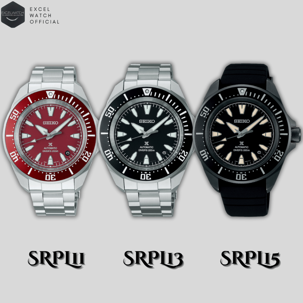 [ Excel Watch ] SEIKO นาฬิกาข้อมือ ไซโก Seiko Prospex New Samurai รวมรุ่น SRPL11 SRPL13 SRPL15 Automatic
