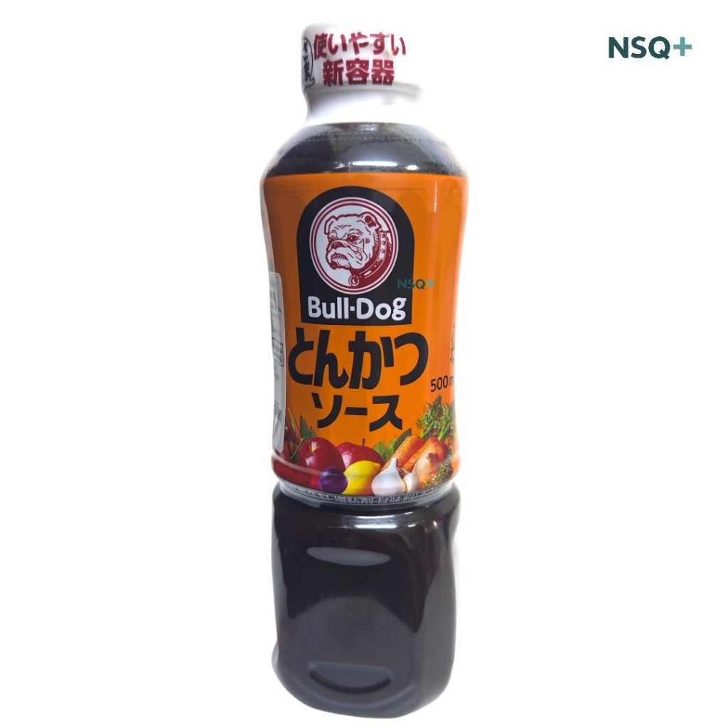 ซอสทงคัตสึ 500 มิลลิลิตร ตรา บลูด็อก BULL-DOG TONKATSU SAUCE 500 g. เข้มข้น แบบญี่ปุ่น