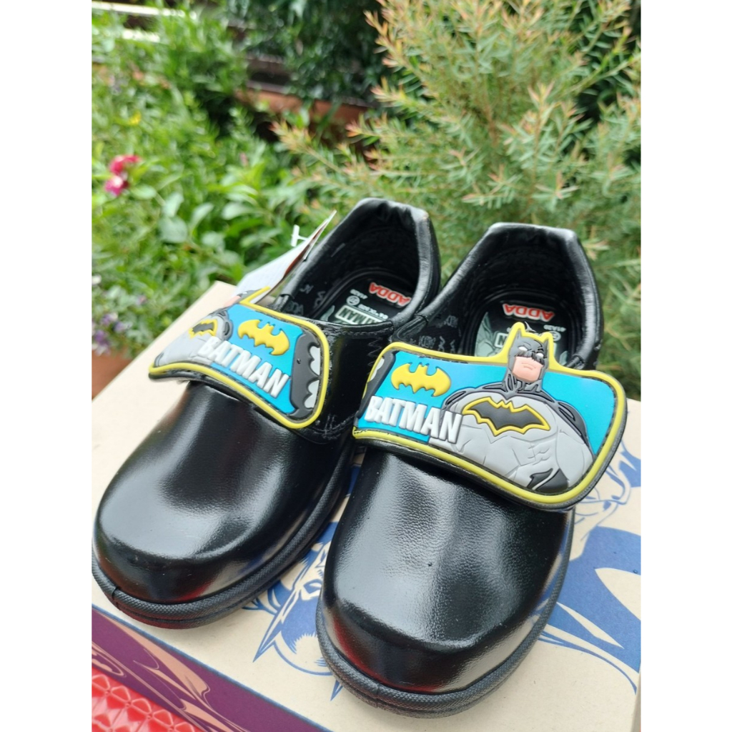 รองเท้านักเรียน รองเท้าเด็กชาย ADDA แบทแมน Batman รุ่น 41A20/41N20