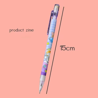 ✏️ดินสอกดลายการ์ตูน💙พาสเทล 0.5mm มียางลบในตัว✅พร้อมส่งในไทย ดินสอแบบเรียน เครื่องเขียน ราคาส่ง