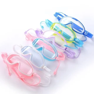 แว่นตาว่ายน้ำเด็ก ป้องกันแสงแดด UV ไม่เป็นฝ้า ปรับระดับได้（สำหรับเด็กอายุ 2-16 ) 6810