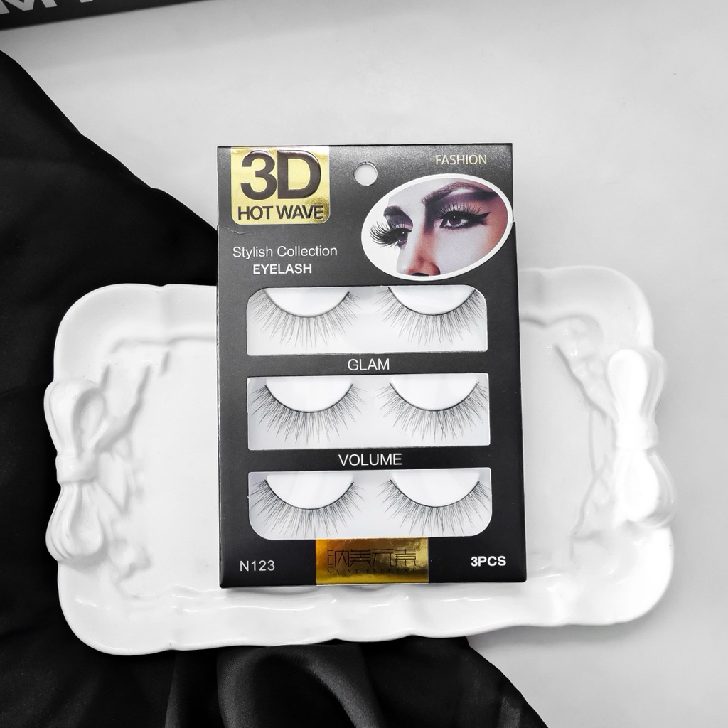 ขนตาปลอม N123 ขนตาN123 ขนตาปลอมสวย ธรรมชาติ ติดกับเบอร์อะไรก็สวย