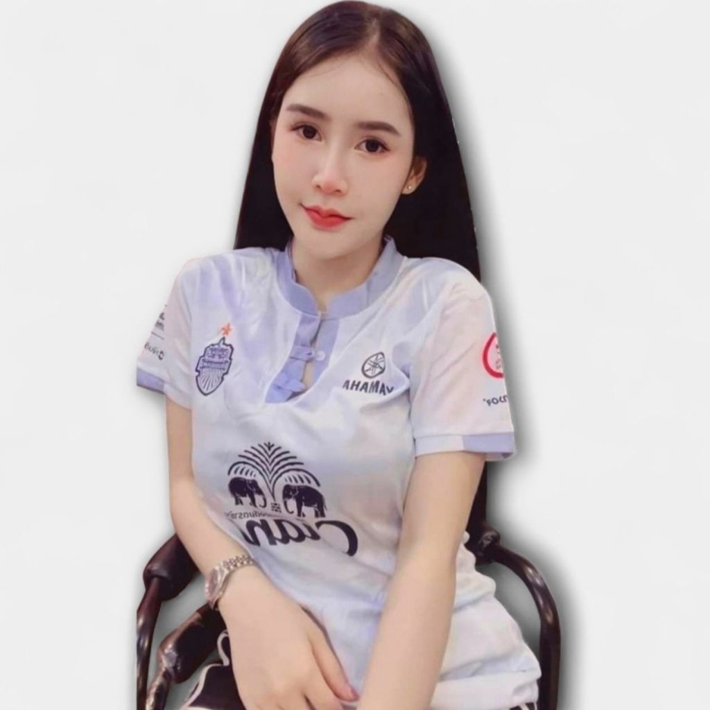 เสื้อกีฬาผู้หญิง ทรงเข้ารูป ฟรีไซส์ อก32-38