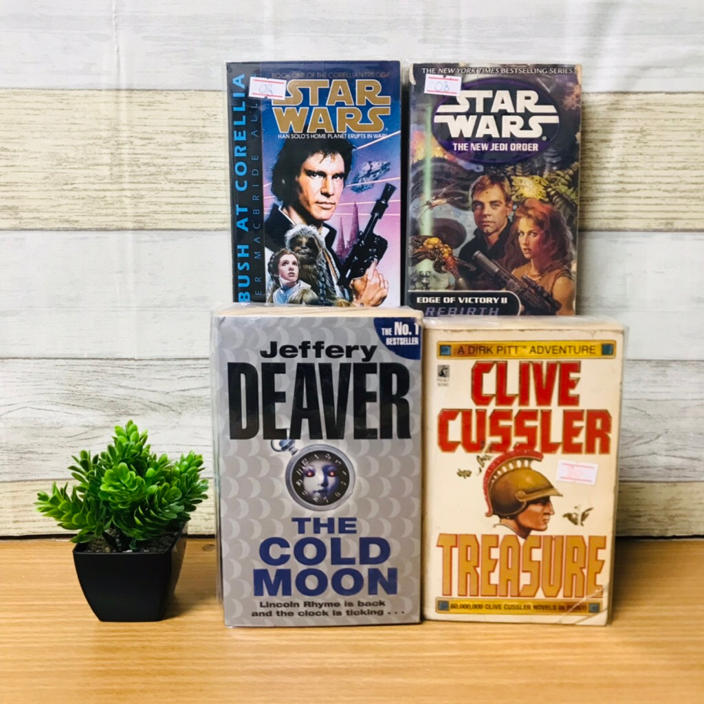 ภาษาอังกฤษ : STAR WARS T6448 STAR WARS T6449 CLIVE CUSSLER T6450 DEAVER T6451