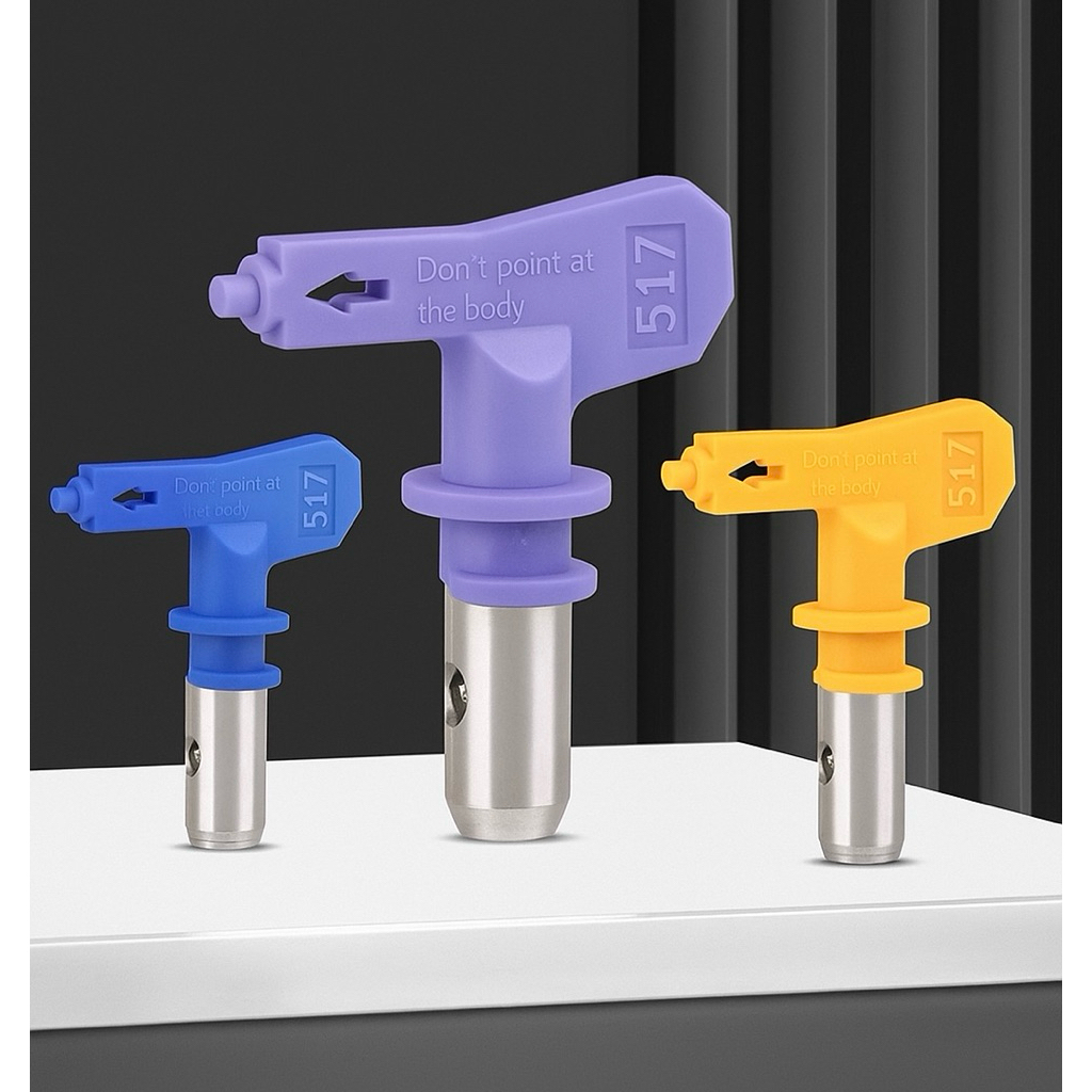 หัวทิปพ่นสี สำหรับเครื่องพ่นสี  หัวสำหรับพ่นสี