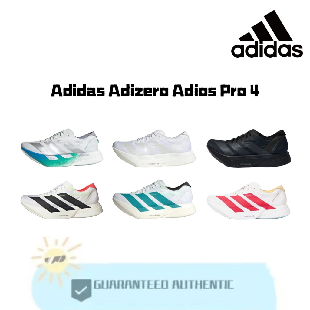 รองเท้า Adidas Adizero Adios Pro 4 รุ่น JR6354/JR6355/HQ7411/JR1267/JR4542/JR1094
