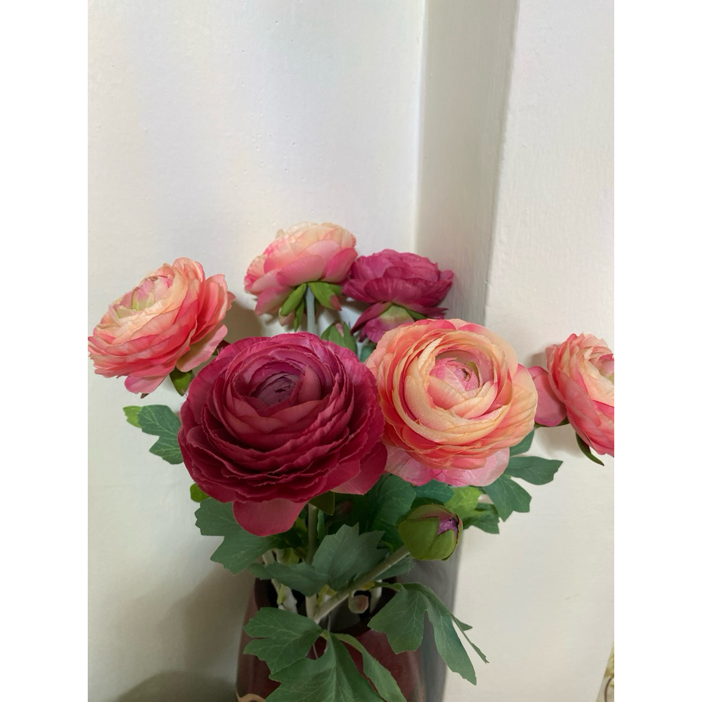 ดอกเรนัน ดอกไม้ประดิษฐ์ ดอกเรนันเสมือนจริง ดอกไม้