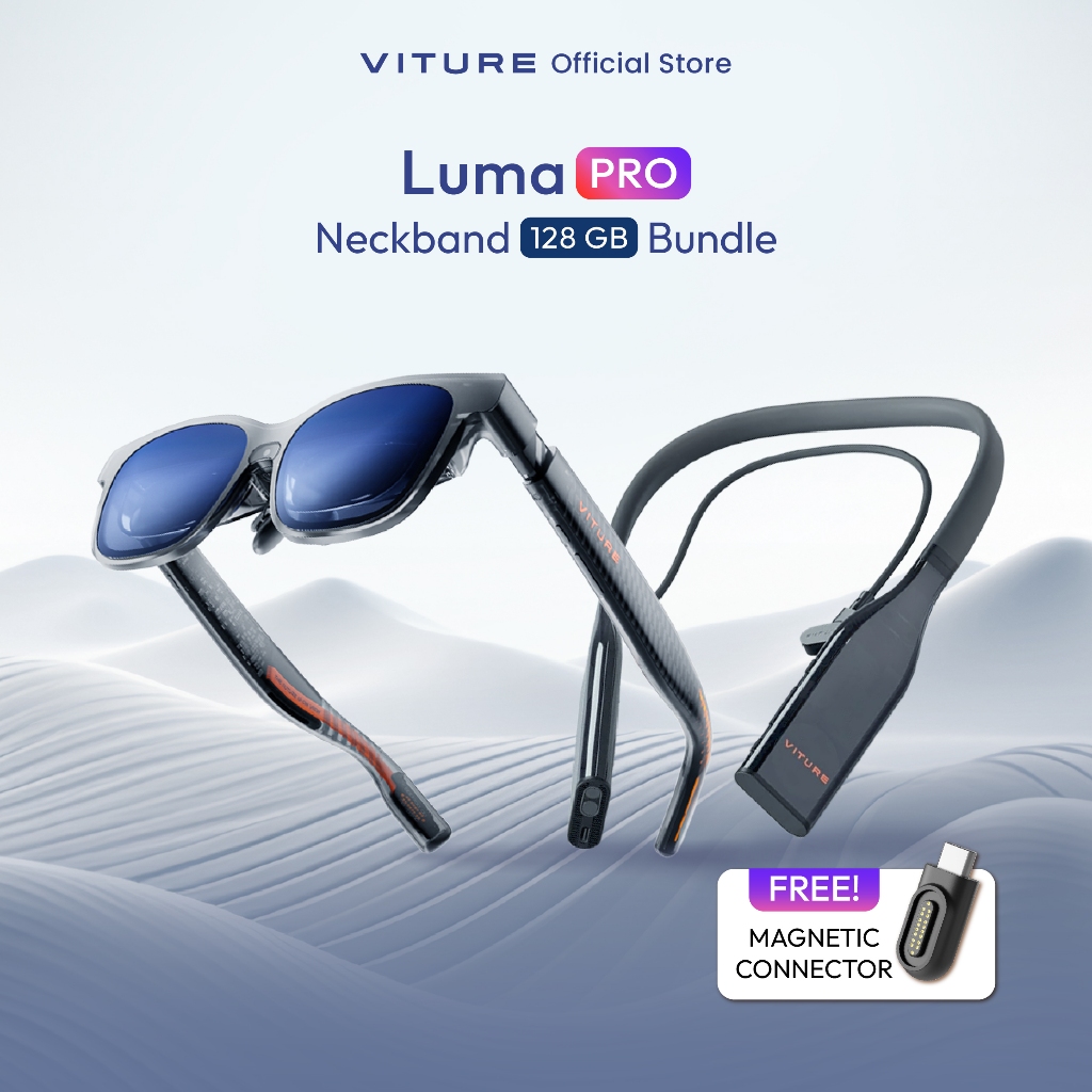 VITURE Luma Pro + Neckband Pro Bundle- Support 3DoF รองรับ 3D หลายหน้าจอ เหมาะสำหรับสตรีมมิ่งเกม